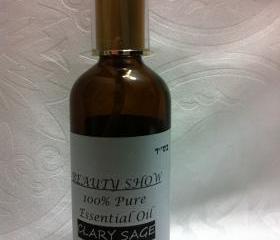100% Pure Therapeutic Grade Essential Clary Sage Oil 100ml/3.4oz 