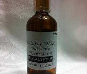 100% Pure Therapeutic Grade Essential Eucalyptus Oil 100ml/3.4oz 