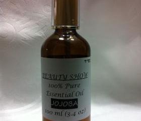 100% Pure Therapeutic Grade Essential Jojoba Oil 100ml/3.4oz 