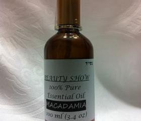 100% Pure Therapeutic Grade Essential Macadamia Oil 100ml/3.4oz 